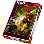 Puzzle  1500 Martwa natura z kwiatami
