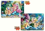 Puzzle 2W1 Beautiful Mermaids *