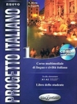 Nuovo Progetto italiano 1 komplet Podręcznik+słownik