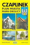 Czaplinek. Plan miasta z Mapą Gminy Czaplinek