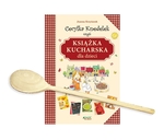 Cecylka Knedelek czyli książka kucharska dla dzieci + drewniana łyżka (OT)