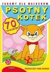 Zabawy dla maluchów Psotny kotek (70 naklejek)