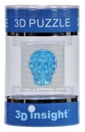 Puzzle 3D Czaszka niebieska *