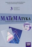 Matematyka LO KL 3. Podręcznik  Zakres podstawowy