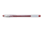 G1 - Długopis żelowy - Czerwony - Fine