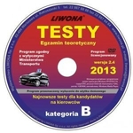 Testy kategoria B. egzamin teoretyczny DVD (2013)