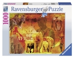 Puzzle Ravensburger 1000 zwierzęta Afryka *