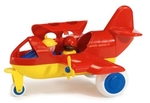 Samolot z 2 figurkami 30cm *