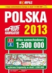 Polska. Atlas samochodowy 1:500 000 Wydanie XIX , 2013 (spirala) *