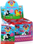 Pony land mini stickers pakiet 36 szt zabawka ze słodyczami