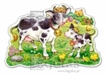 Puzzle maxi 12 Krowy na łące *
