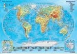 Podkład dwustronny mapa świata 318-0051-99