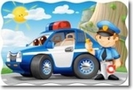 Puzzle Maxi 20 elementów Police Patrol *