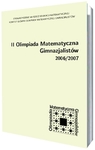 Olimpiada Matematyczna Gimnazjalistów 2006/2007
