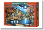 Puzzle 2000 elementów Copy of Cabin by the Lake. *