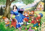 Puzzle 40 Maxi Snow White and the Seven Dwarfs *