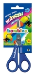 Nożyczki szkolne na blistrze BAMBINO mix kolorów