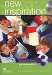 New Inspiration 3 GIM Podręcznik. Pre-Intermediate. Język angielski
