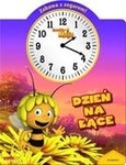 Pszczółka Maja. Dzień na łące. Książka z zegarem