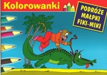Kolorowanki (Fiki-Miki i krokodyl) Podróże Małpki Fiki-Miki