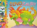 Dinozaury (malowanka z naklejkami)