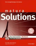 z.Matura Solutions Pre Intermediate Workbook + CD (stare wydanie)