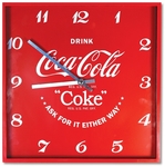 Zegar ścienny Coca-Cola