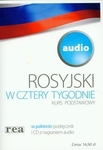 Rosyjski w cztery tygodnie Kurs podstawowy audio CD