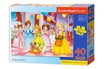 Puzzle 40 elementów Princess Party *