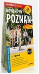 Rowerowy Poznań laminowany rowerowy plan miasta