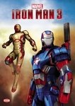 Iron Man 3 - kolorowanka z zadaniami