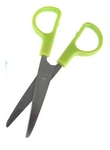 Nożyczki guma 15 cm zielone