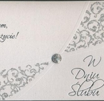 Karnet W dniu ślubu