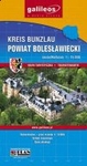 Powiat bolesławiecki - Bolesławiec. Plan miasta