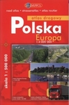 Atlas drogowy. Polska 1:500 000 + Europa 1:4 000 000