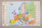 Podklad na biurko: mapa polityczna Europy