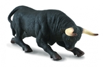 Hiszpański czarny byk walczący rozmiar L Collecta