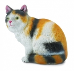 Collecta. Kot Domowy Siedzący Trzy Kolorowy Rozmiar S