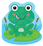Żabka. Zabawa w kąpieli (książeczka kąpielowa)