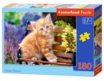 Puzzle 180 elementów Ginger Kitten