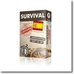 Survival - Język hiszpański - minirozmówki i karty do gry 2w1