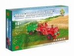 Mały Konstruktor - Maszyny rolnicze - Traktor z przyczepą *