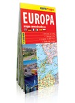 Europa mapa samochodowa 1:4 500 000