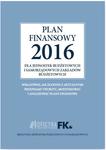 Plan finansowy 2016