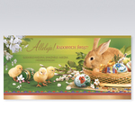 Karnet świąteczny religijny lub świecki Wielkanoc DL MIX