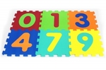 Puzzle piankowe 6 elementów Cyfry 0-5 *