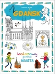Kolorowy portret miasta Gdańsk