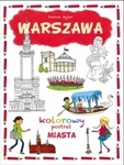 Kolorowy portret miasta Warszawa