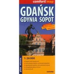 Gdańsk, Gdynia, Sopot - plan Trójmiasta laminowany