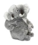 Maskotka koala mama z dzieckiem 30 cm WWF *